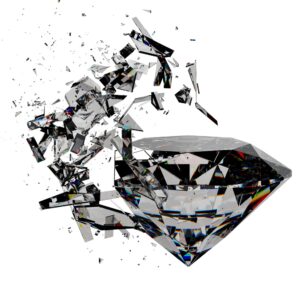 vender diamantes rotos