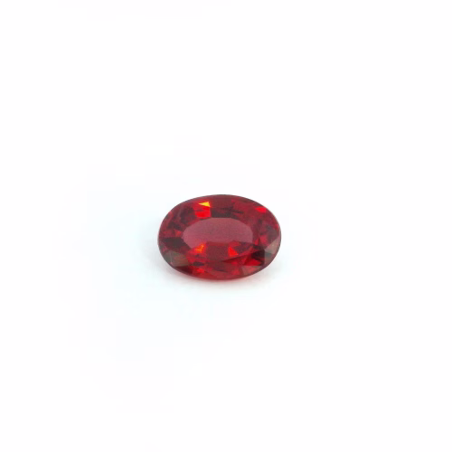 Ruby natural oval de 0.82 quilate con tratamiento de calor certificado GSI 73551551317