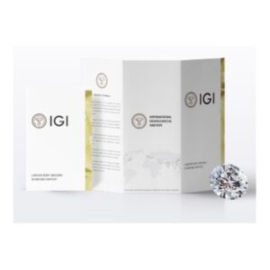 certificado de diamante cultivado en laboratorio