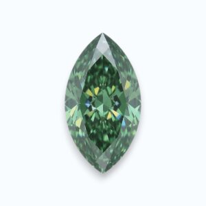 diamante verde en forma de marquesa