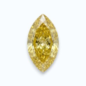 diamante amarillo en forma de marquesa